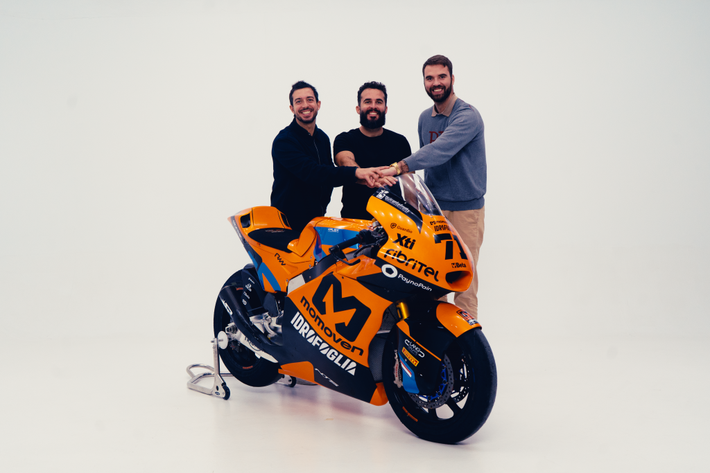 Pablo Carceller, David Berbel y Javier Martínez, Momoven Racing Team